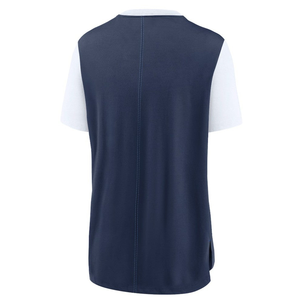 Tampa Bay Rays Women's Local Touch Fashion T-Shirt Navy