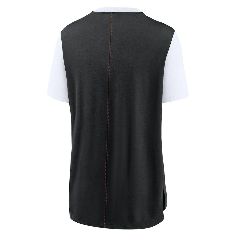 San Francisco Giants Women's Local Touch Fashion Top Black