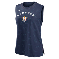 Houston Astros Women's Muscle Play Tank Top Navy