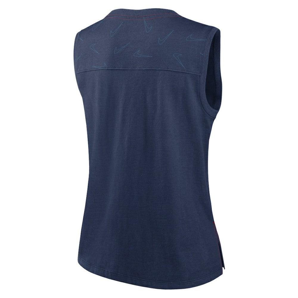 Cleveland Guardians Women's Muscle Play Tank Top Navy