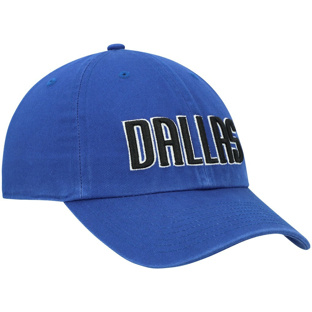 Dallas Mavericks '47 Clean Up Wordmark Adjustable Hat sale - Royal discount
