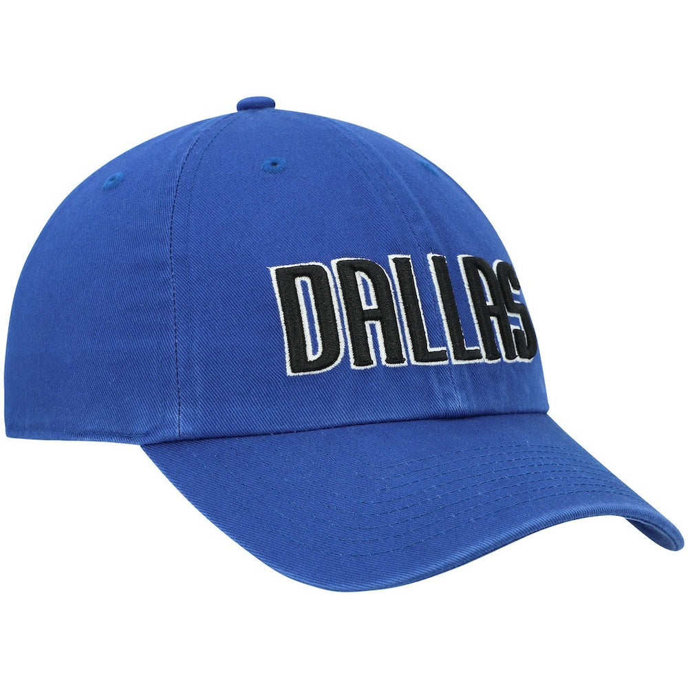 Dallas Mavericks '47 Clean Up Wordmark Adjustable Hat sale - Royal discount