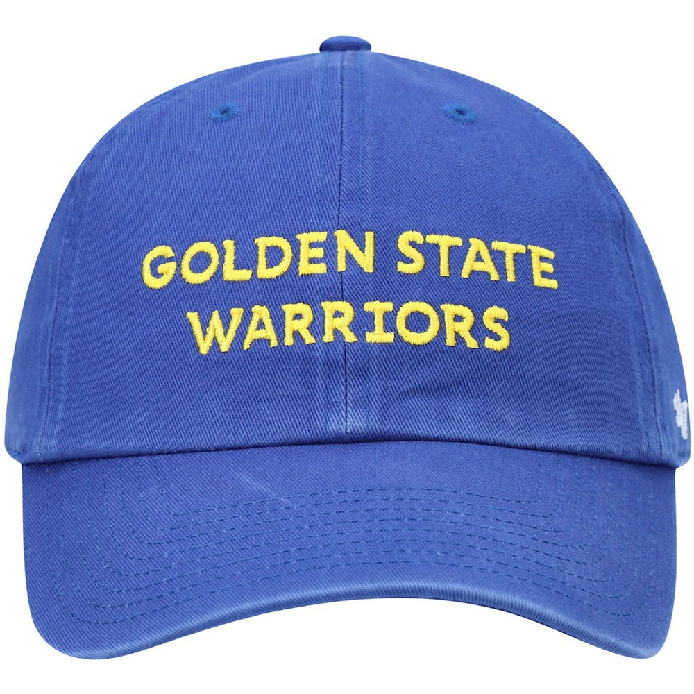 Golden State Warriors '47 Clean Up Wordmark Adjustable Hat sale - Royal for sale