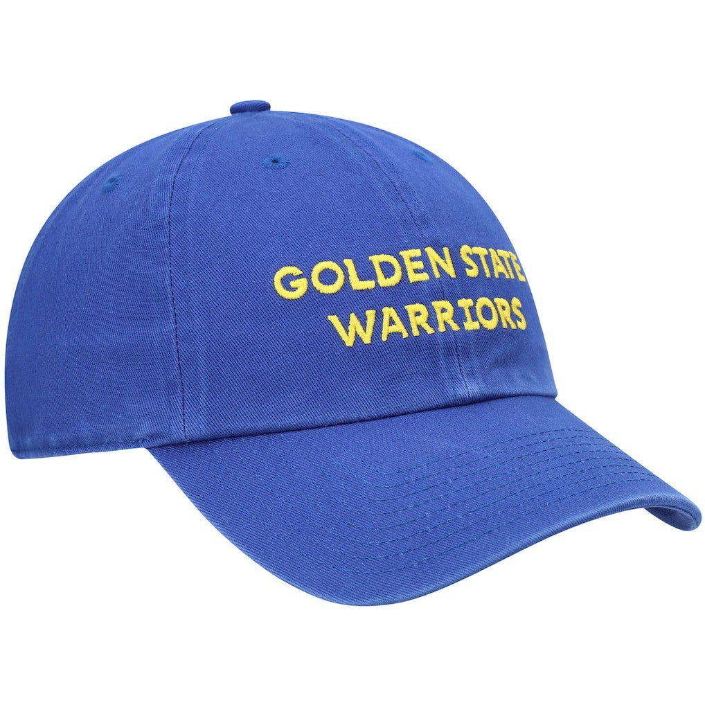 Golden State Warriors '47 Clean Up Wordmark Adjustable Hat sale - Royal for sale
