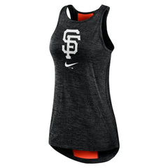 San Francisco Giants Women's Right Mix High Neck Tank Top Black
