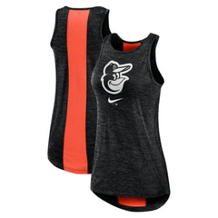 Baltimore Orioles Women's Right Mix High Neck Tank Top Black