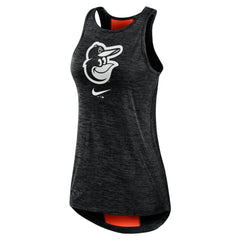 Baltimore Orioles Women's Right Mix High Neck Tank Top Black
