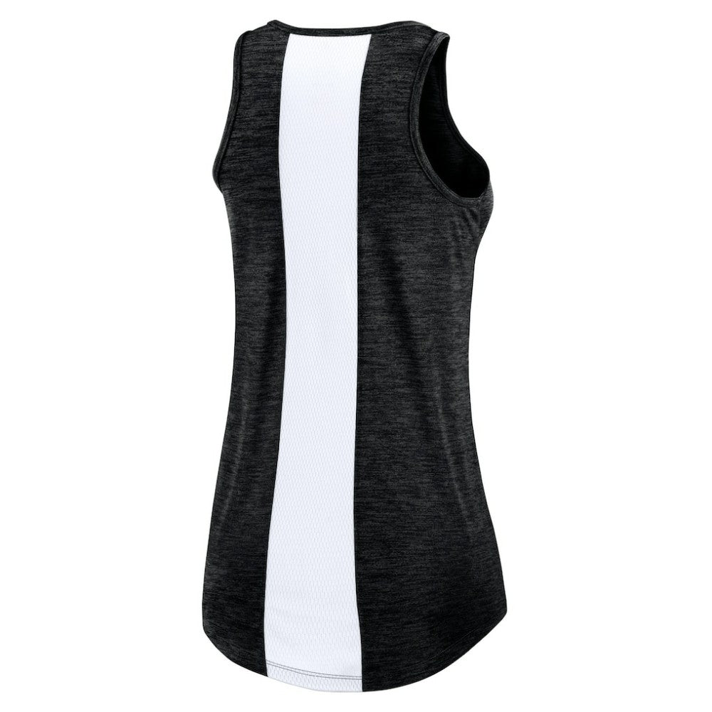 Chicago White Sox Women's Dri-FIT Performance Right Mix High Neck Tank Top Black