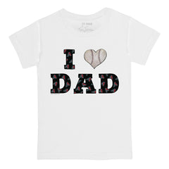 Arizona Diamondbacks Tiny Turnip Youth I Love Dad T-Shirt White