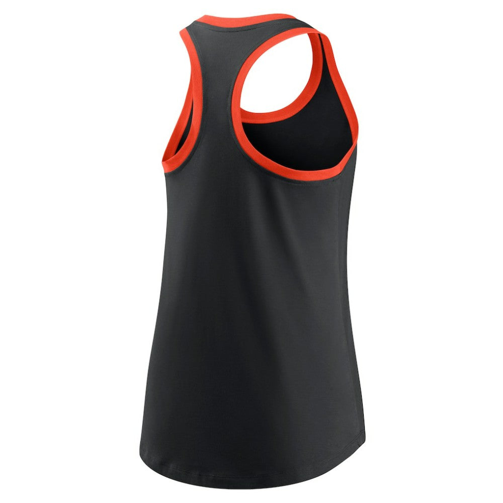 San Francisco Giants Women's Tech Tri-Blend Tank Top Black