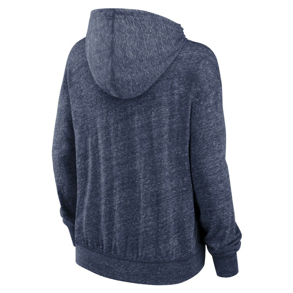 Houston Astros Women's Diamond Icon Gym Vintage Lightweight Hooded Top Navy