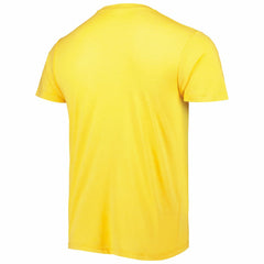 Justin Herbert Los Angeles Chargers Homage Unisex NFL Blitz Player Tri-Blend T-Shirt - Heather Gold on sale