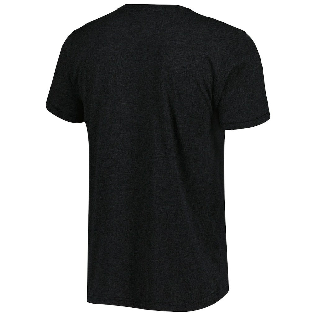 Deion Sanders Atlanta Falcons Homage Unisex NFL Blitz Retired Player Tri-Blend T-Shirt - Heathered Heather Black cheap