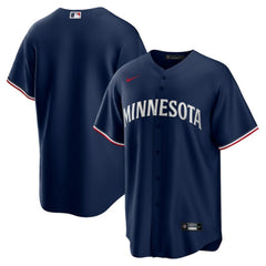 Minnesota Twins Alternate Replica Team Logo Jersey Navy