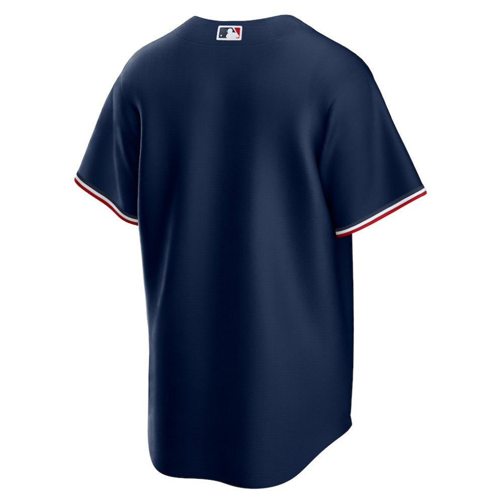 Minnesota Twins Alternate Replica Team Logo Jersey Navy