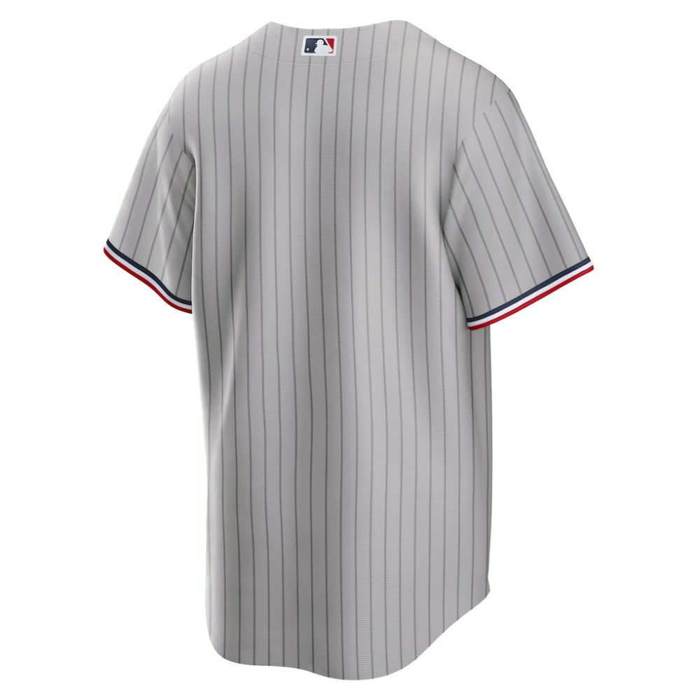 Minnesota Twins Road Replica Team Jersey Gray