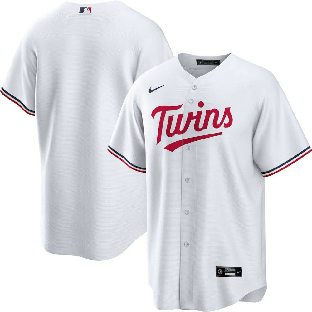 Minnesota Twins Home Replica Team Jersey White