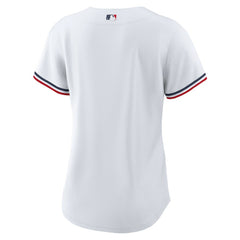 Minnesota Twins Women's Home Replica Team Logo Jersey White