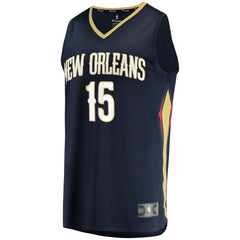 Jose Alvarado New Orleans Pelicans Fast Break Replica Jersey - Icon Edition - Navy on sale