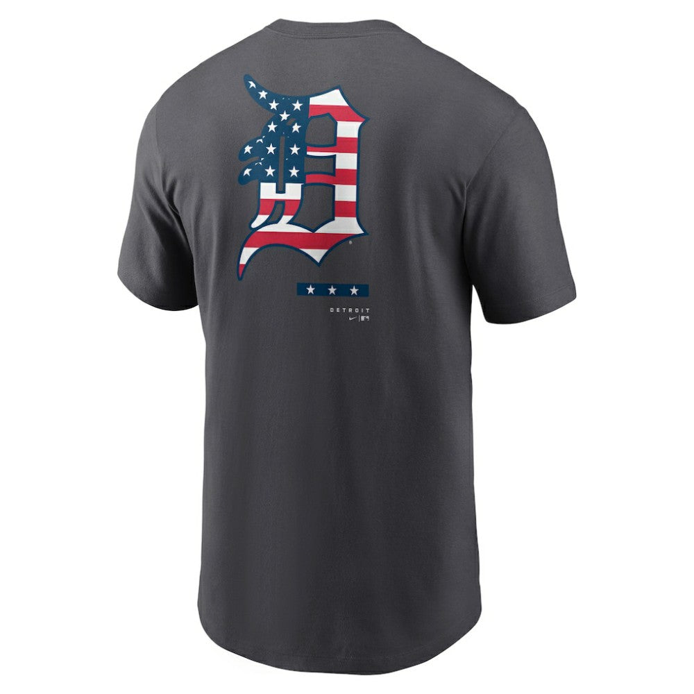 Detroit Tigers Americana T-Shirt Anthracite