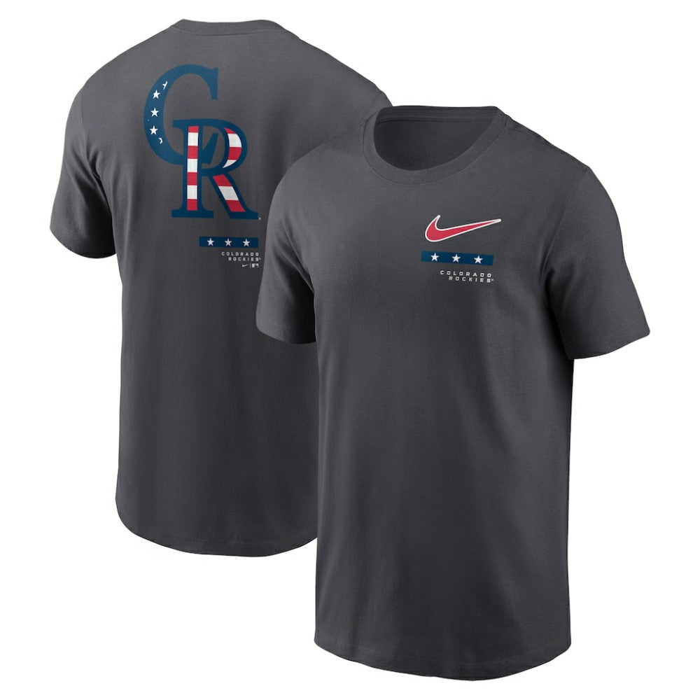 Colorado Rockies Americana T-Shirt Anthracite