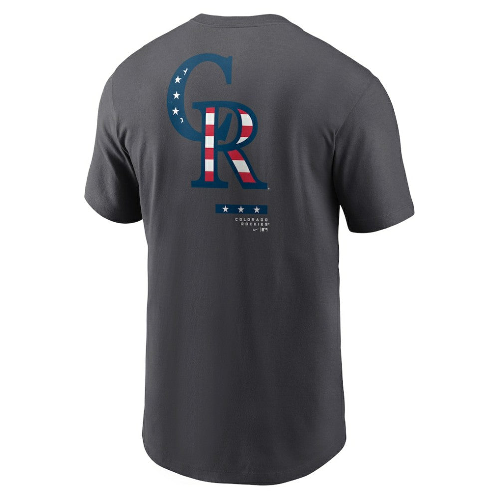 Colorado Rockies Americana T-Shirt Anthracite