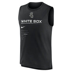 Chicago White Sox Exceed Performance Tank Top Black