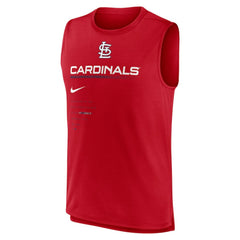 St. Louis Cardinals Exceed Performance Tank Top Red