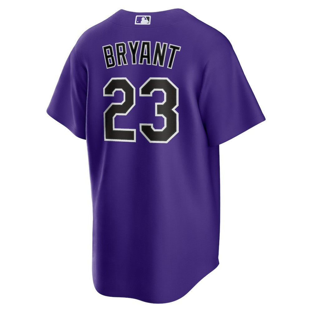Kris Bryant Colorado Rockies Alternate Replica Player Jersey Purple