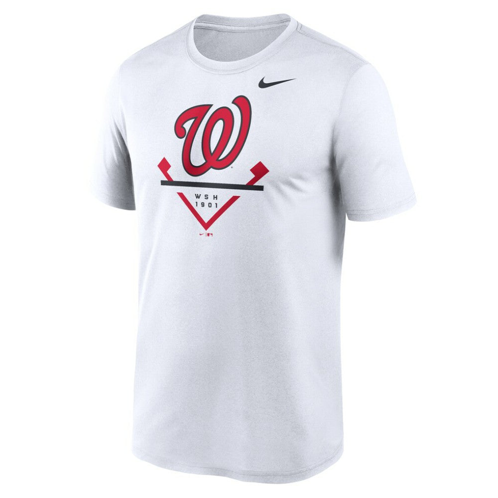 Washington Nationals Icon Legend Dri-FIT T-Shirt White