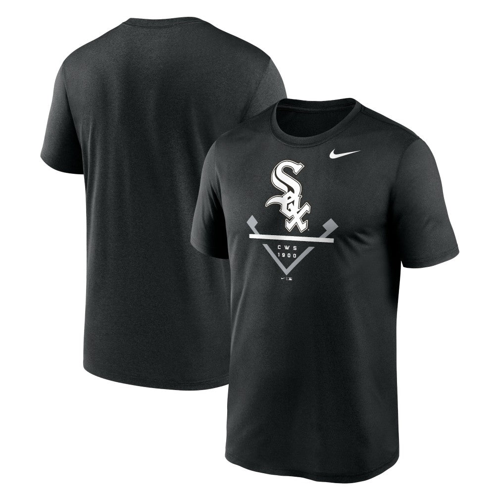 Chicago White Sox Big & Tall Icon Legend Performance T-Shirt Black