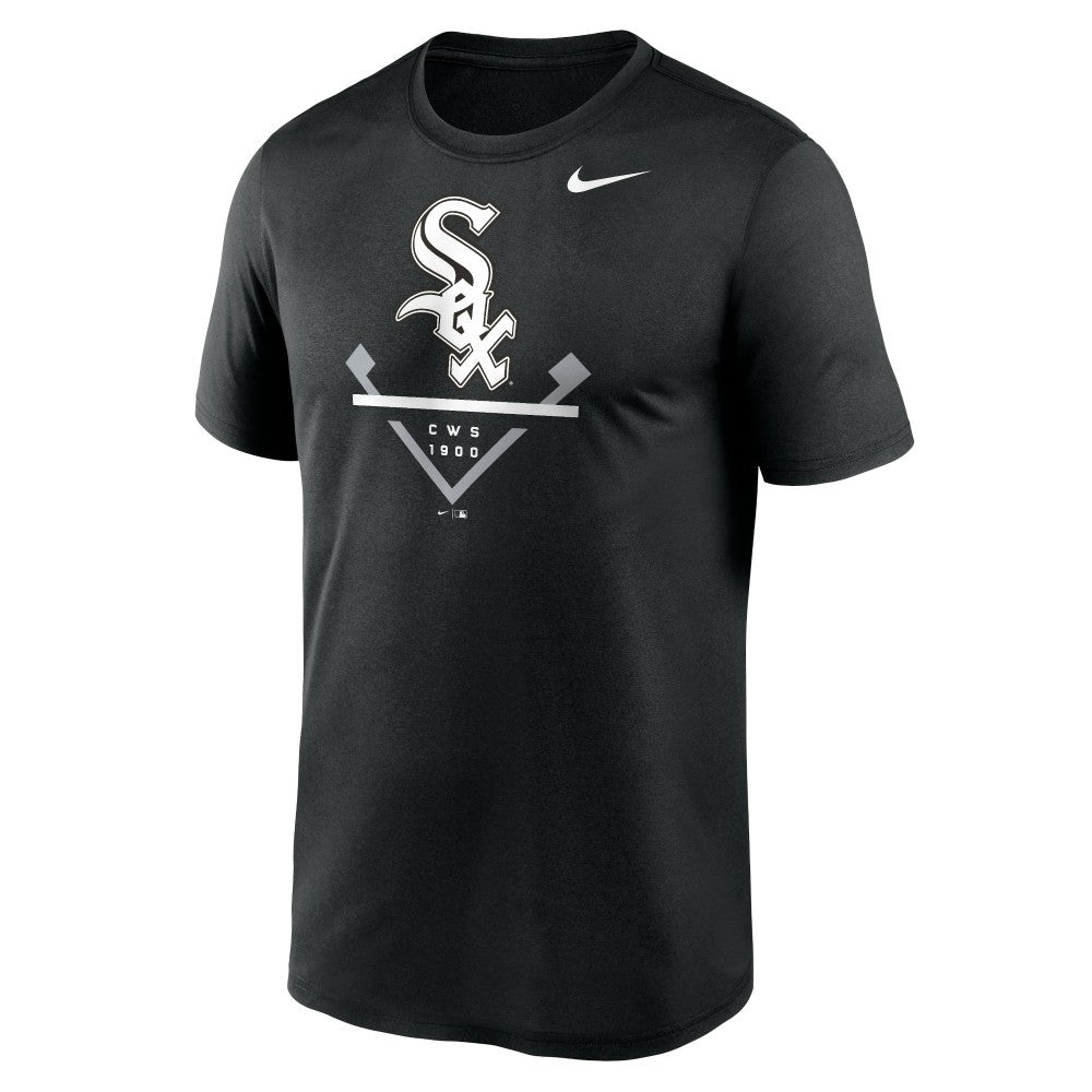 Chicago White Sox Big & Tall Icon Legend Performance T-Shirt Black
