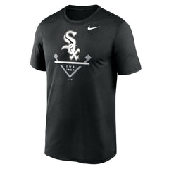 Chicago White Sox Big & Tall Icon Legend Performance T-Shirt Black