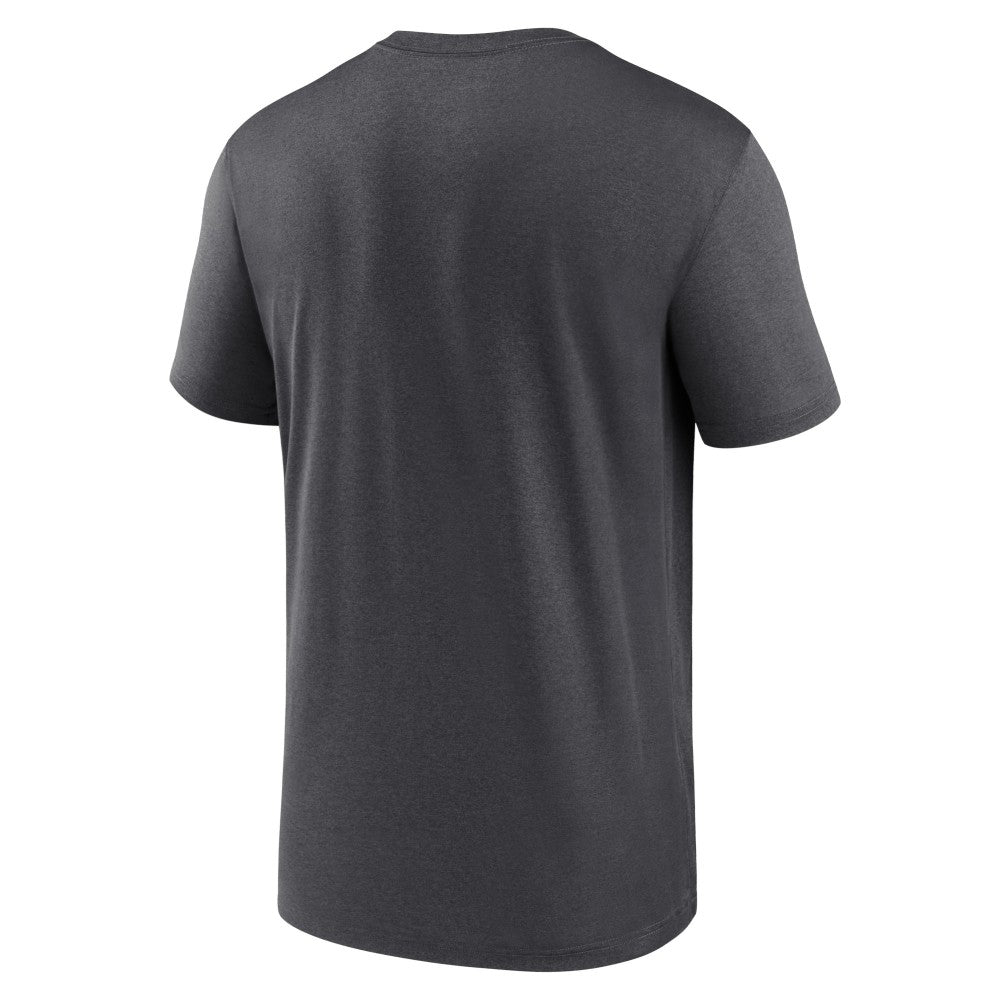 Chicago White Sox Big & Tall Icon Legend Performance T-Shirt Anthracite