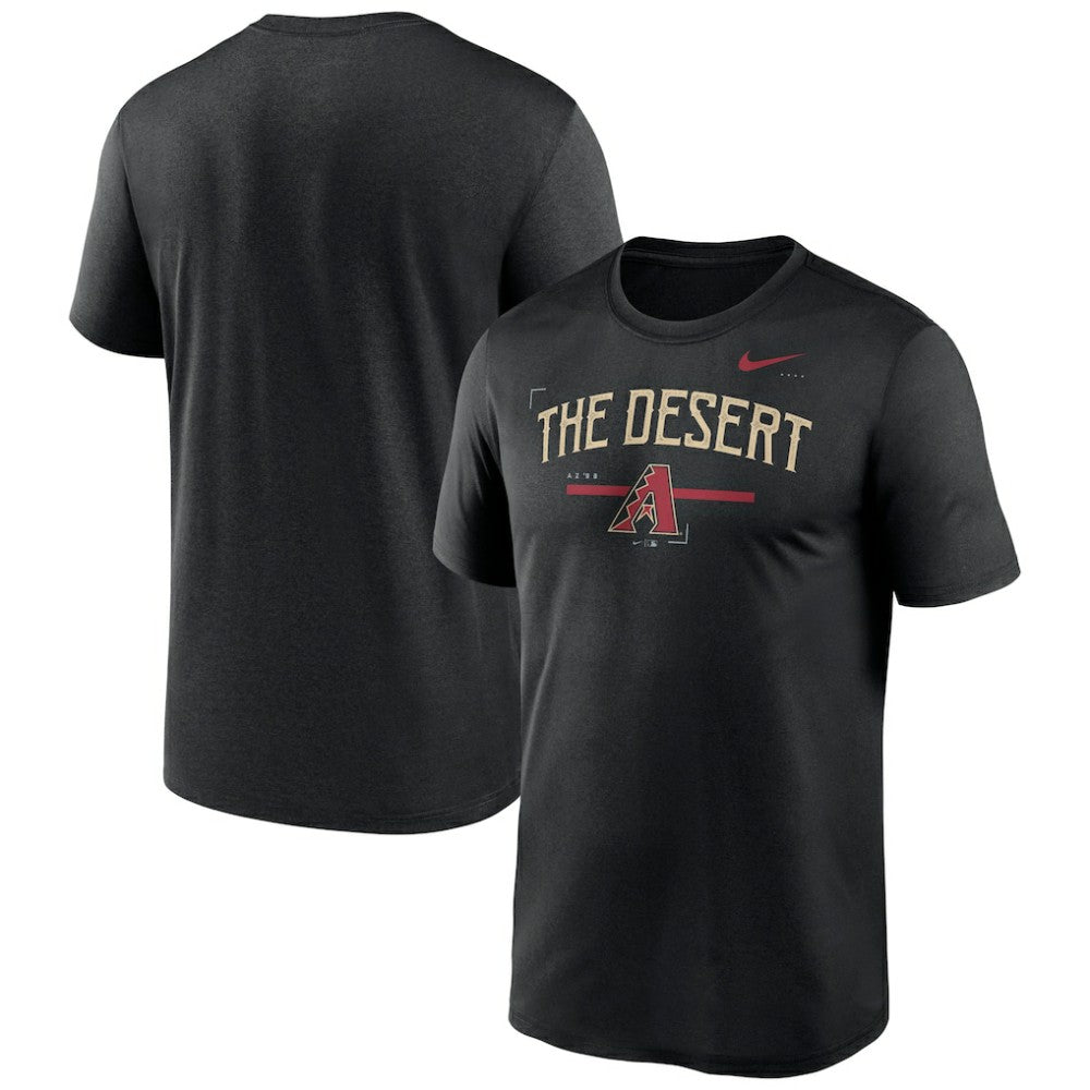 Arizona Diamondbacks Local Legend Practice Performace T-Shirt Black
