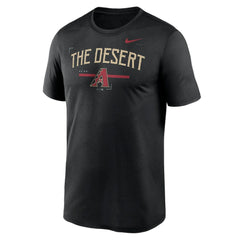 Arizona Diamondbacks Local Legend Practice Performace T-Shirt Black