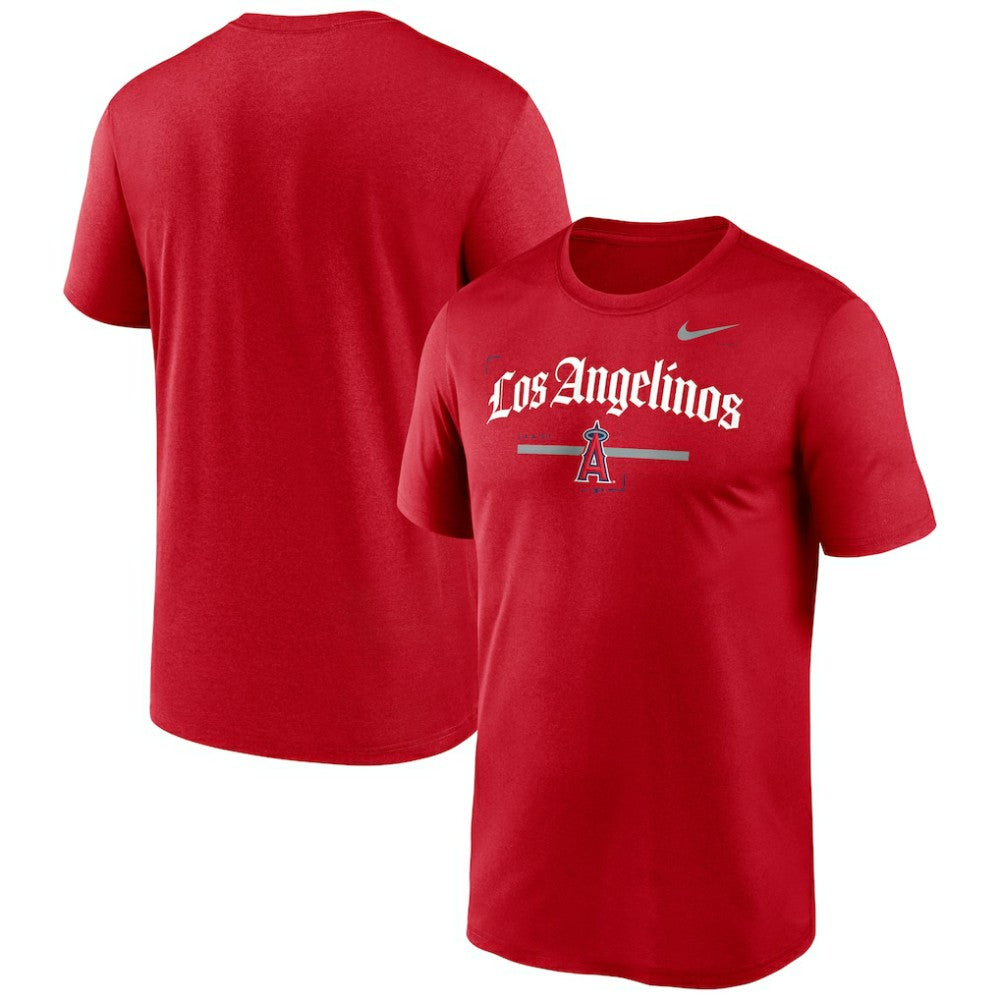 Los Angeles Angels Local Legend Practice Performace T-Shirt Red