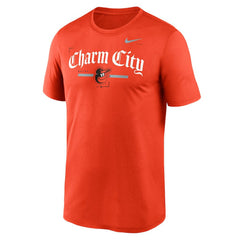 Baltimore Orioles Local Legend Practice Performace T-Shirt Orange