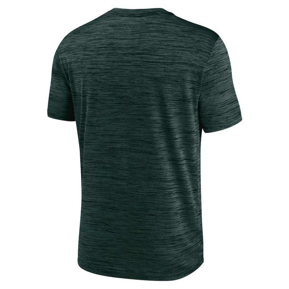 Athletics Logo Velocity Performance T-Shirt Green