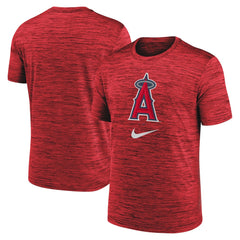 Los Angeles Angels Logo Velocity Performance T-Shirt Red