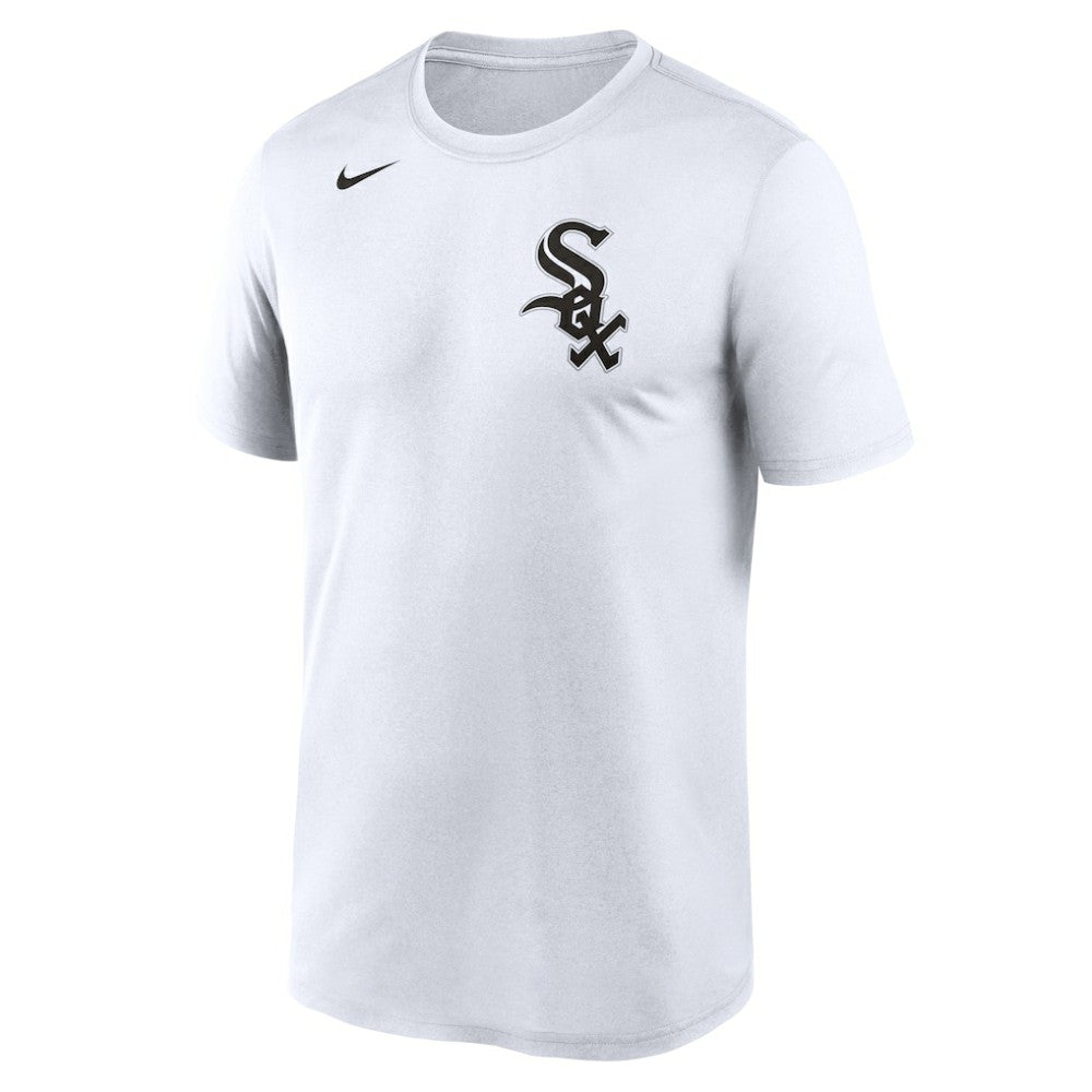 Chicago White Sox New Legend Wordmark Dri-FIT T-Shirt White
