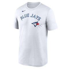 Toronto Blue Jays New Legend Wordmark Dri-FIT T-Shirt White