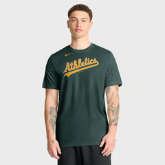 Athletics New Legend Wordmark Dri-FIT T-Shirt Green