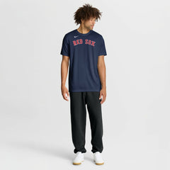 Boston Red Sox New Legend Wordmark Dri-FIT T-Shirt Navy