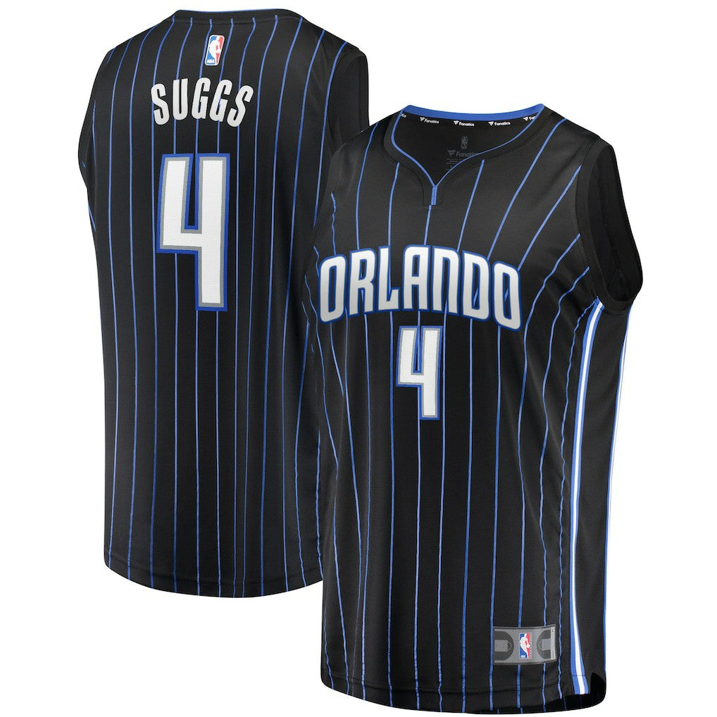 Jalen Suggs Orlando Magic Youth 2021/22 Fast Break Replica Jersey - Icon Edition - Black cheap