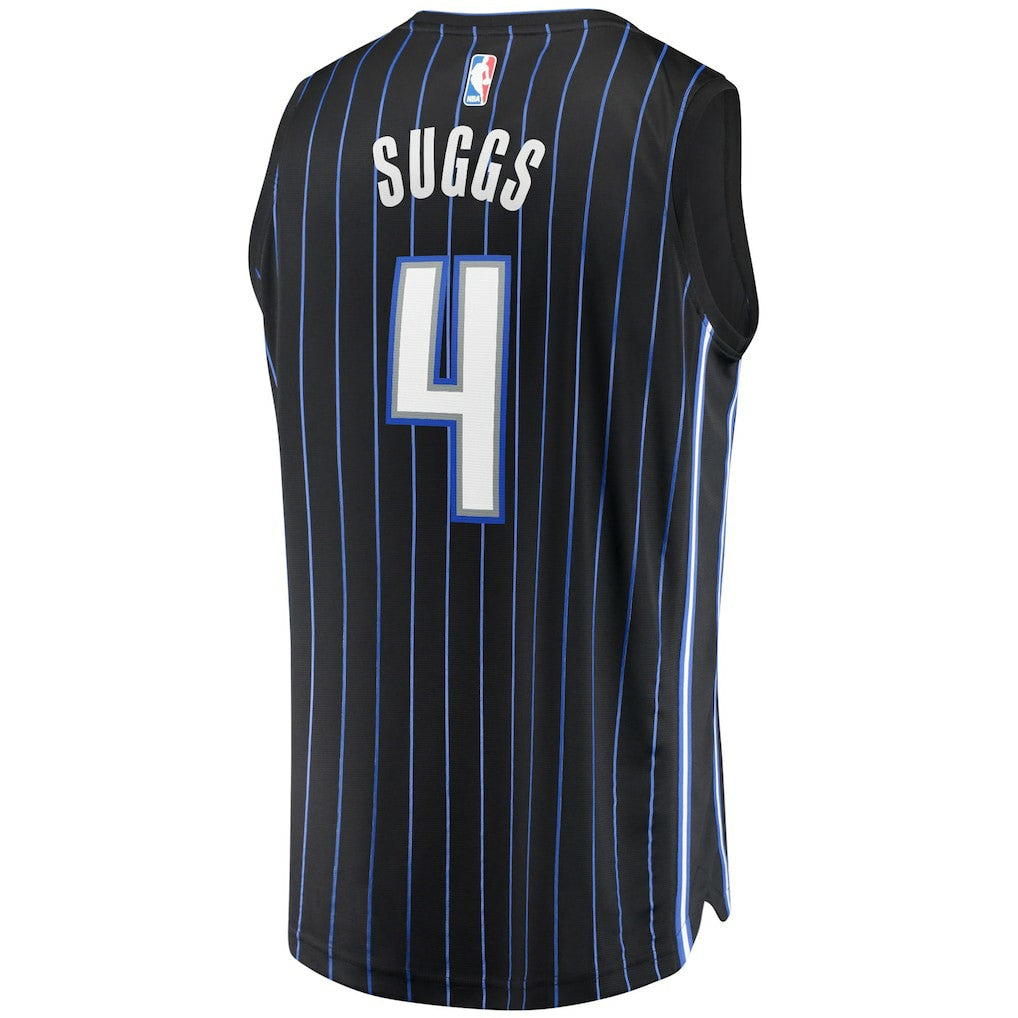 Jalen Suggs Orlando Magic Youth 2021/22 Fast Break Replica Jersey - Icon Edition - Black cheap