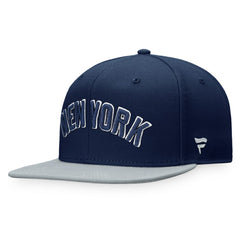 New York Yankees Fundamental Two-Tone Fitted Hat Navy/Gray
