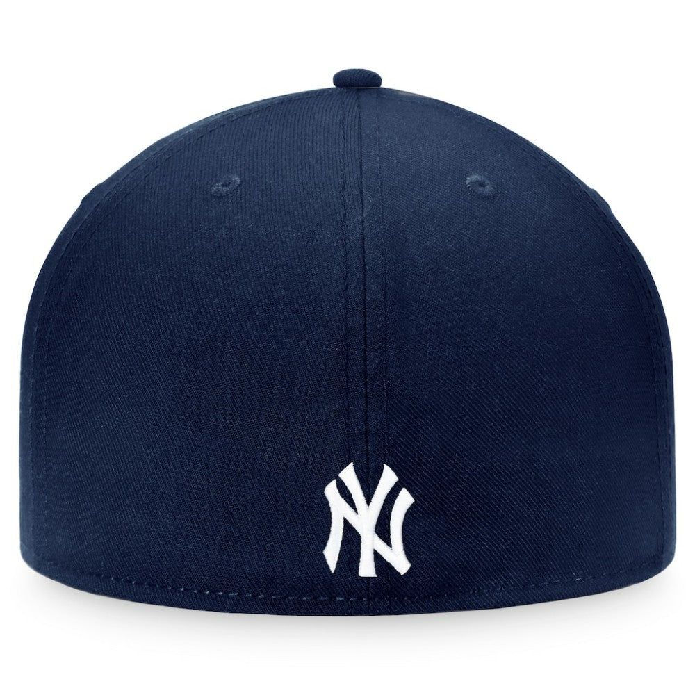 New York Yankees Fundamental Two-Tone Fitted Hat Navy/Gray