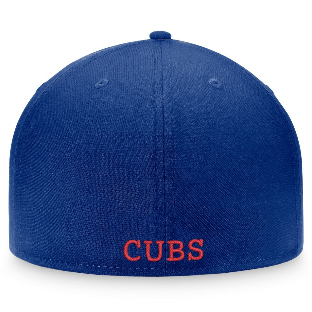 Chicago Cubs Heritage Patch Fitted Hat Royal
