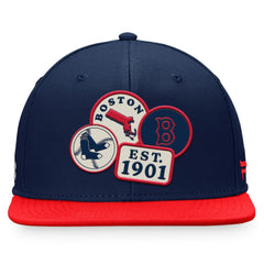 Boston Red Sox Heritage Patch Fitted Hat Navy